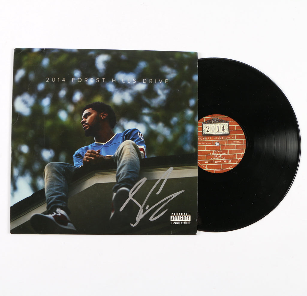 J Cole Signed 2014 Forest Hills Drive Beckett