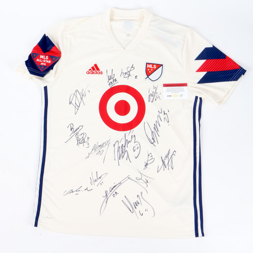 MLS All Stars Half Team Signed Jersey Authentic